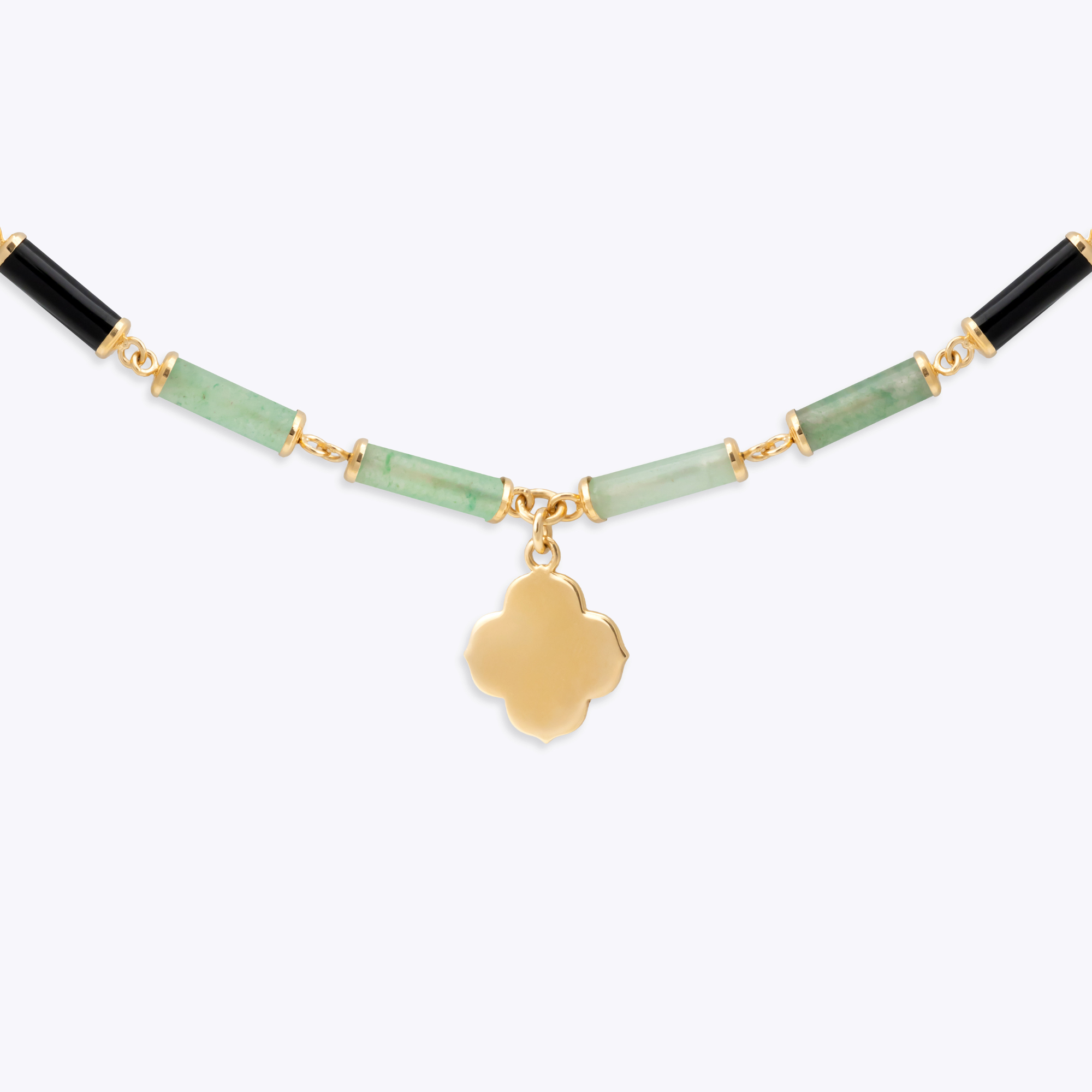 Clay Green Necklace
