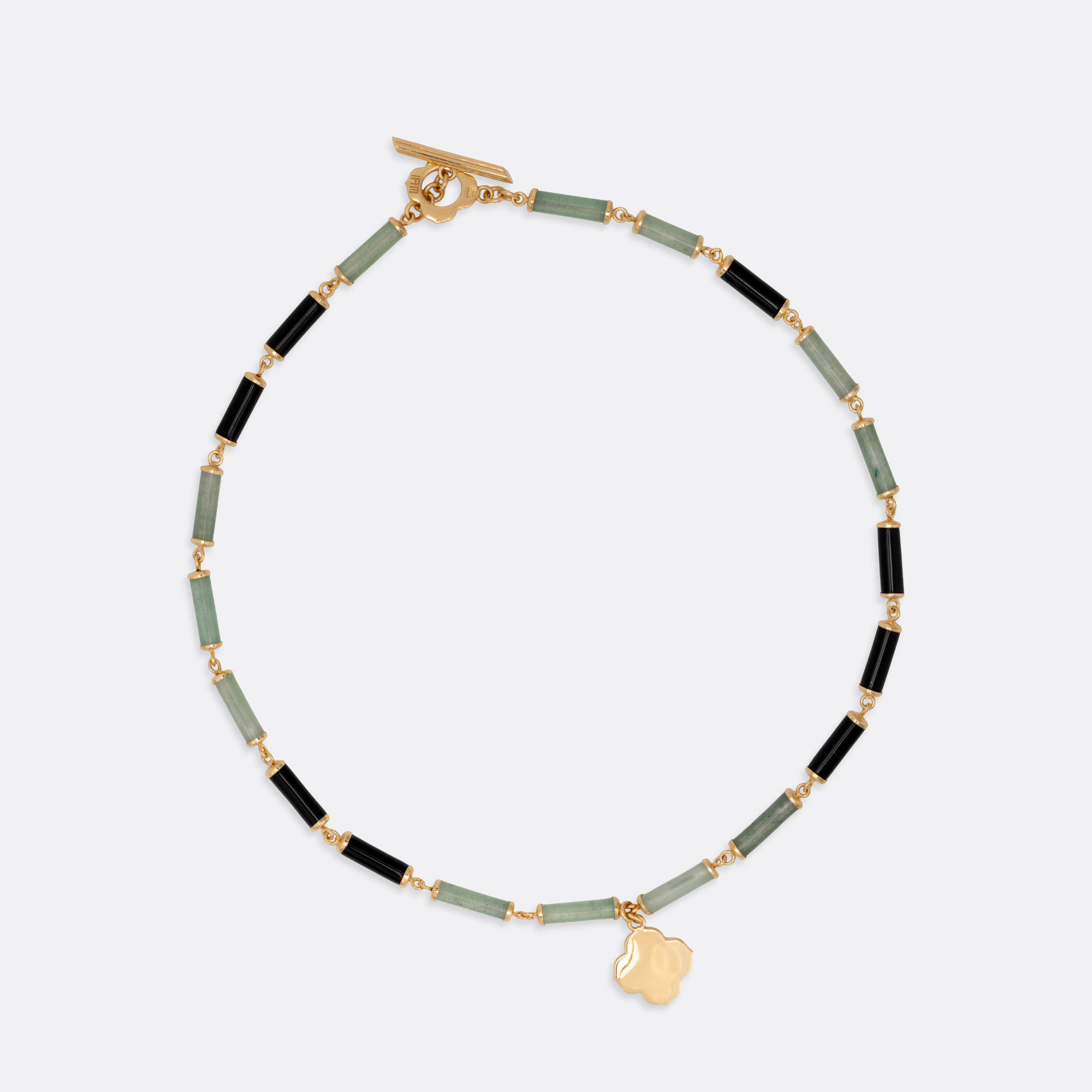 Clay Green Necklace